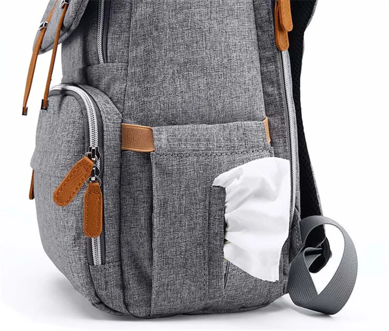 Водонепроницаемый Мягкий подгузник сумка рюкзак многофункциональная большая Вместительная дорожная сумка для ухода за младенцем с лямками для коляски и сменной прокладкой