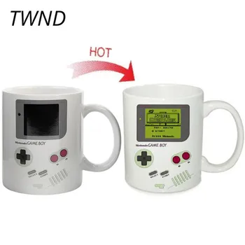 

Game Boy Color Changing Cups Cool Tea Mugs Creative Funny Drinkware