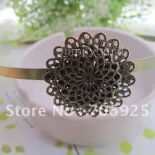 Оптовые Подсолнечник бронзовые Банданы для мужчин/Hairbands с филигранной упаковка базы 20 шт./лот