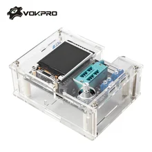 ESR метр GM328A Транзистор тестер ЖК-дисплей диод емкость ESR напряжение частотомер ШИМ квадратная волна генератор сигналов