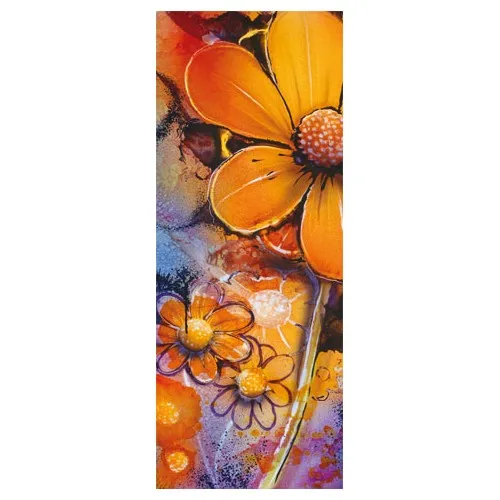 3D цветущие цветы торговля художественная самоклеящаяся наклейка на холодильник дверь холодильника обои-покрытие 60x150 см 60x180 см 100x180 см