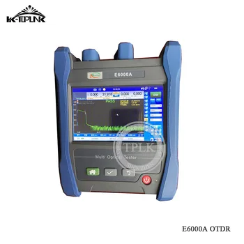 

Handheld E6000A OTDR 1310/1550nm,Integrated VFL, Touch Screen Optical Time Domain Reflector meter VFL English Menu FC/SC adapter