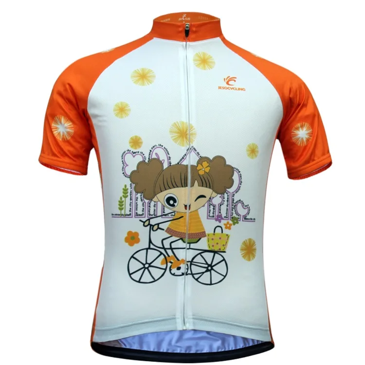 Femmes Cyclisme Maillot Nouveau Dessin Anime Velo Maillot Respirant A Manches Courtes Ete Cyclisme Haut En Plein Air Tenue De Sport Avec 6 Tailles Aliexpress