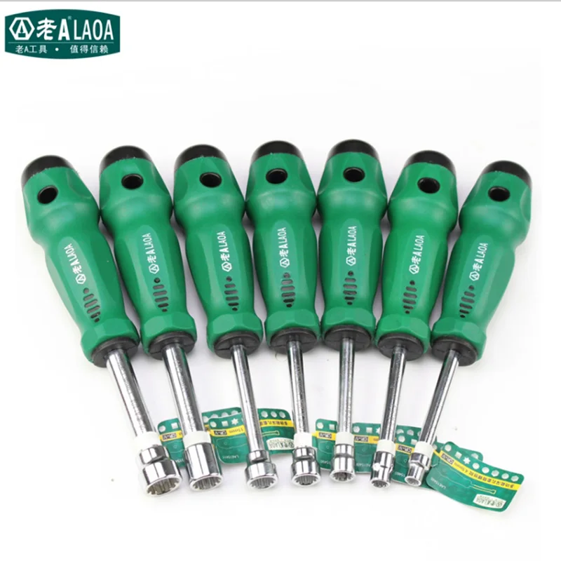 Laoa High Quality Crv Alloy Steel Multifonction Socket Screwdriver