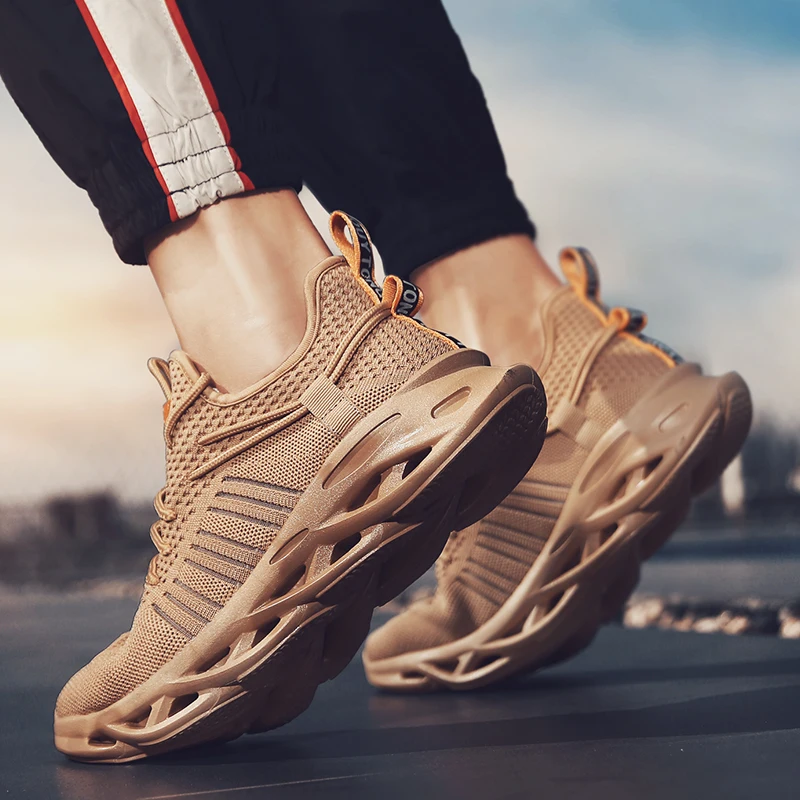

Men's Shoes Trainers Running Shoes Men Sneakers Wild Trend Sport Shoes Flying Woven Man Shoes Sapato Masculino Zapatillas Hombre
