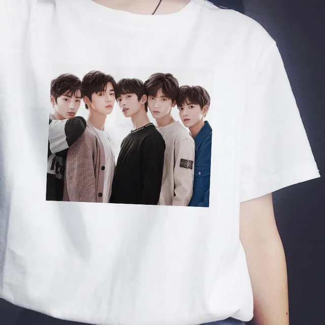 BTS in White T-shirts