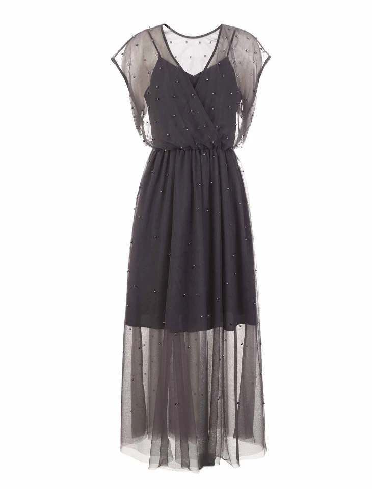 Vero Moda новое женское вечернее платье без рукавов с v-образным вырезом | 31847A505