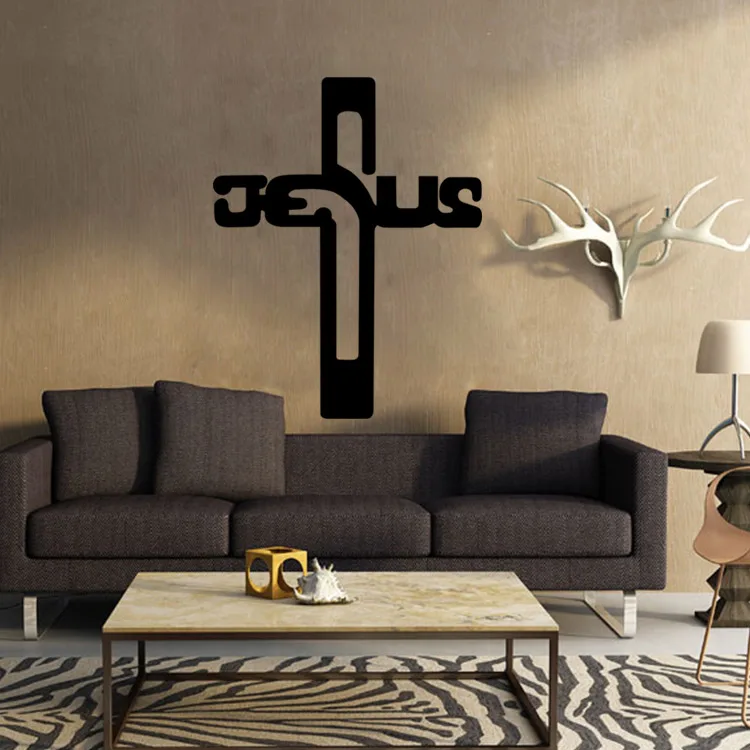 Jesus Wall Art aliexpress : buy 4130 christan god cross wall art sticker Jesus Wall Art aliexpress : buy 4130 christan god cross wall art sticker