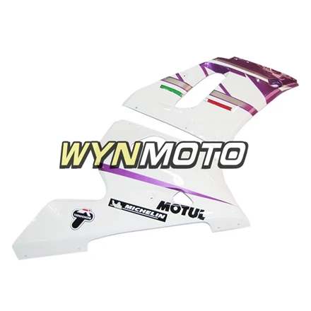 Белый фиолетовый полный ABS пластик Полный обтекатели для YAMAHA YZF600 R6 Год 1998-2002 R6 98 99 00 01 02 инъекций покрышки для мотоциклов