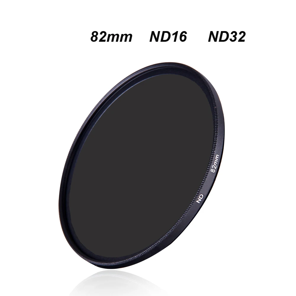 82 82mm Glass ND Filter Neutral Density Lenses Filters ND16 16 ND32 32