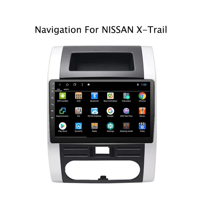 Clearance NAVITOPIA 10.1inch 2G RAM 32G ROM Android 8.1 Car DVD GPS Navigation for Nissan X-Trail MX6 2008-2012 3