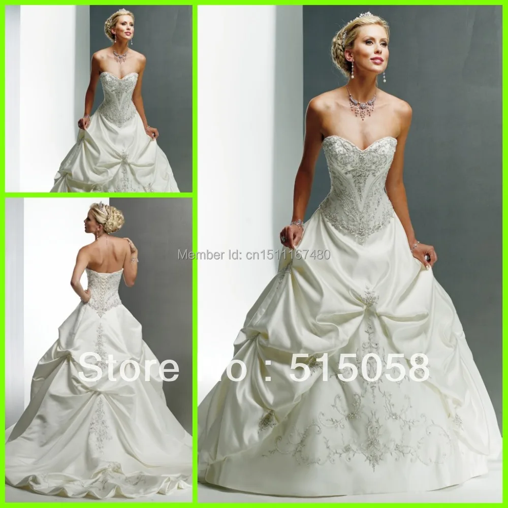 Vintage Lace Corset Wedding Dresses