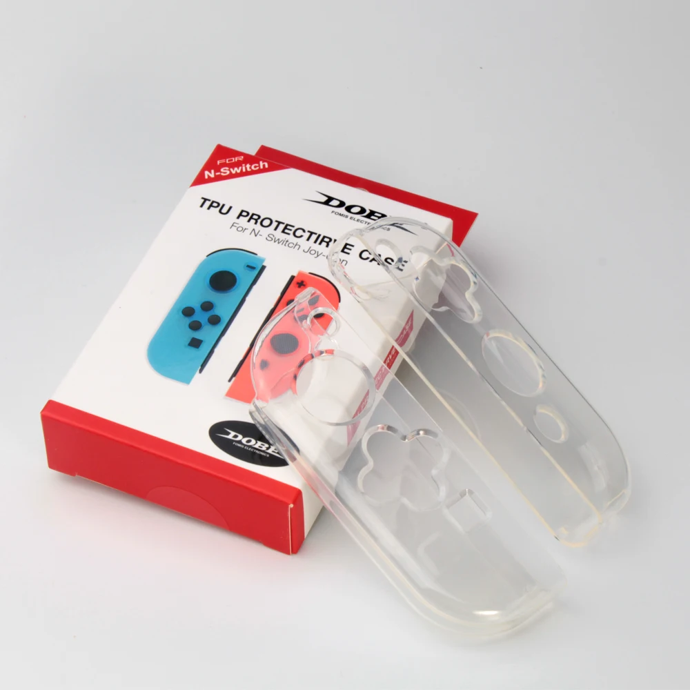 DOBE TPU Protective Case Cover Mount for Nintend N-Switch JoyCon Switch NS Joystick Gamepad Accessories TNS-1850 | Электроника