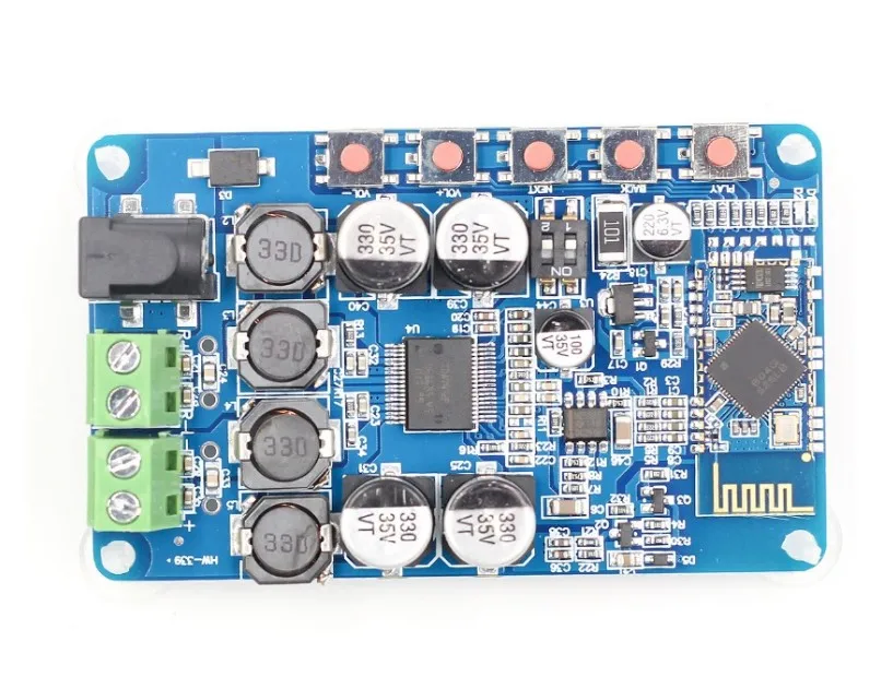 Усилитель приемника TDA7492P Bluetooth 4 2 CSR8635 аудиоплата 2x50 Вт для динамиков 4/6/8/16 Ом