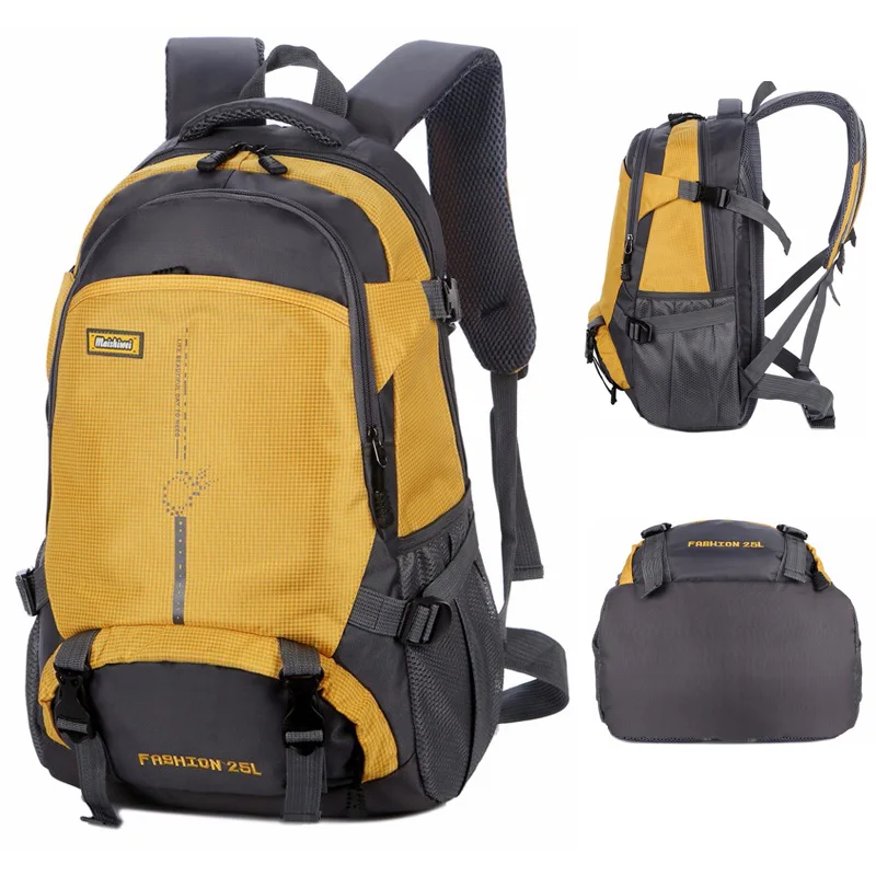

Men big capacity leisure backpacks 25L woman waterproof back pack travel bag for hiking schoolbag High Quality Laptop Mochila