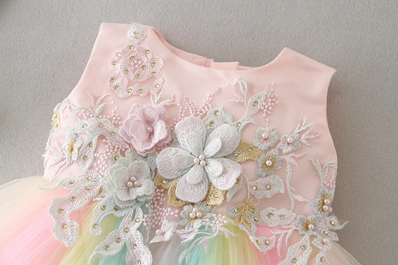 Платье для маленьких девочек; платья; коллекция года; одежда для малышей; платья на день рождения для девочек; vestido infantil robe bebes fille