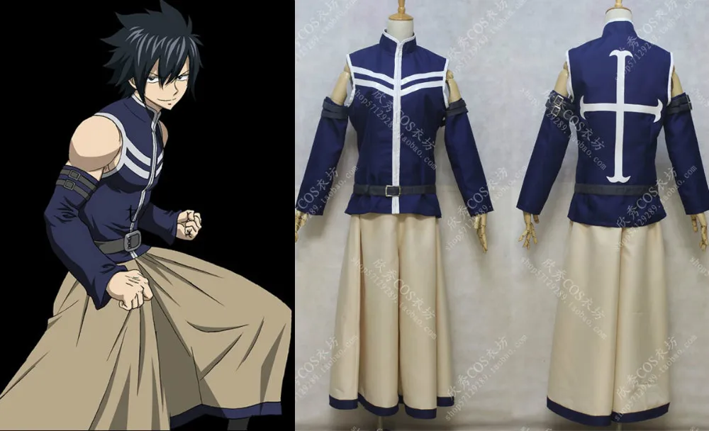 

Fairy Tail Cosplay Clothing Gray Fullbuster Cosplay Costume