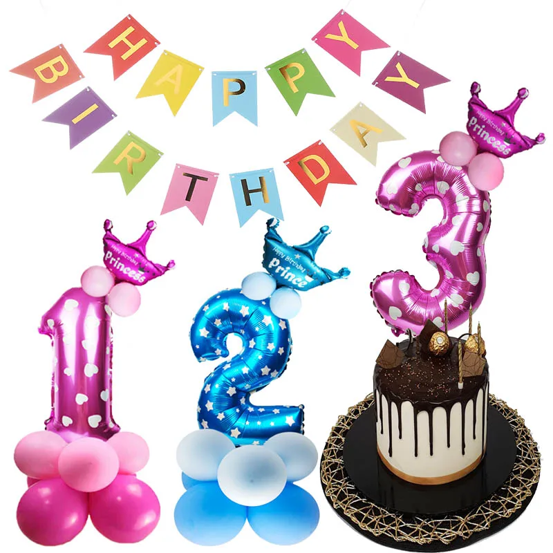 

Balloon Digit Baloon Number Birthday Party Decoration Kids Ballon 1st Birthday Ballon Number Inflatable Digits Deco Birthday