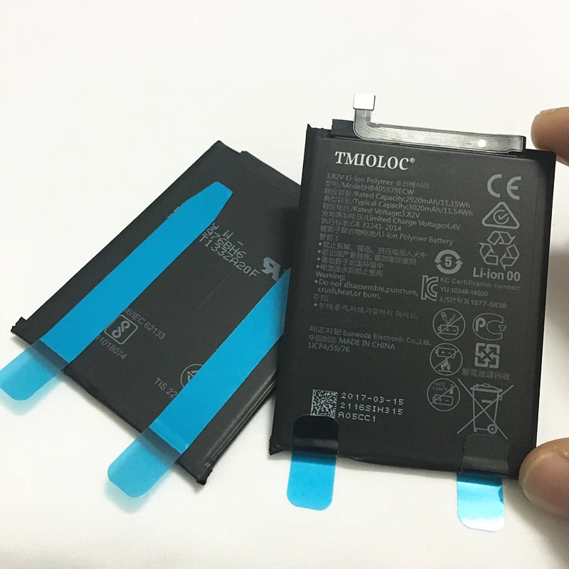 

Original 3020mAh HB405979ECW Battery For Huawei Y5 Lite / Y5 Prime 2018 5.45" DRA-L01 L02 L21 L22 L23 DRA LX1 LX2 LX3 LX5 +Tools