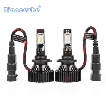 

H4 High Low Beam H7 H11 9005 9006 LED Car Headlight Bulbs 12v 24v ZES Chips 60W 8000LM Led Auto Headlamp Fog Light 6500K