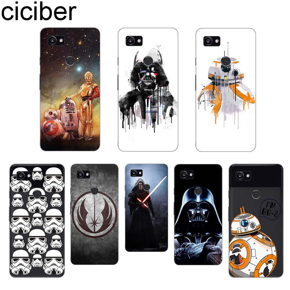 

ciciber Star Wars BB8 Stormtrooper Coque for Google Pixel 3 2 XL Soft TPU Silicone Back Cover Phone Cases For Pixel 3XL 2XL Capa