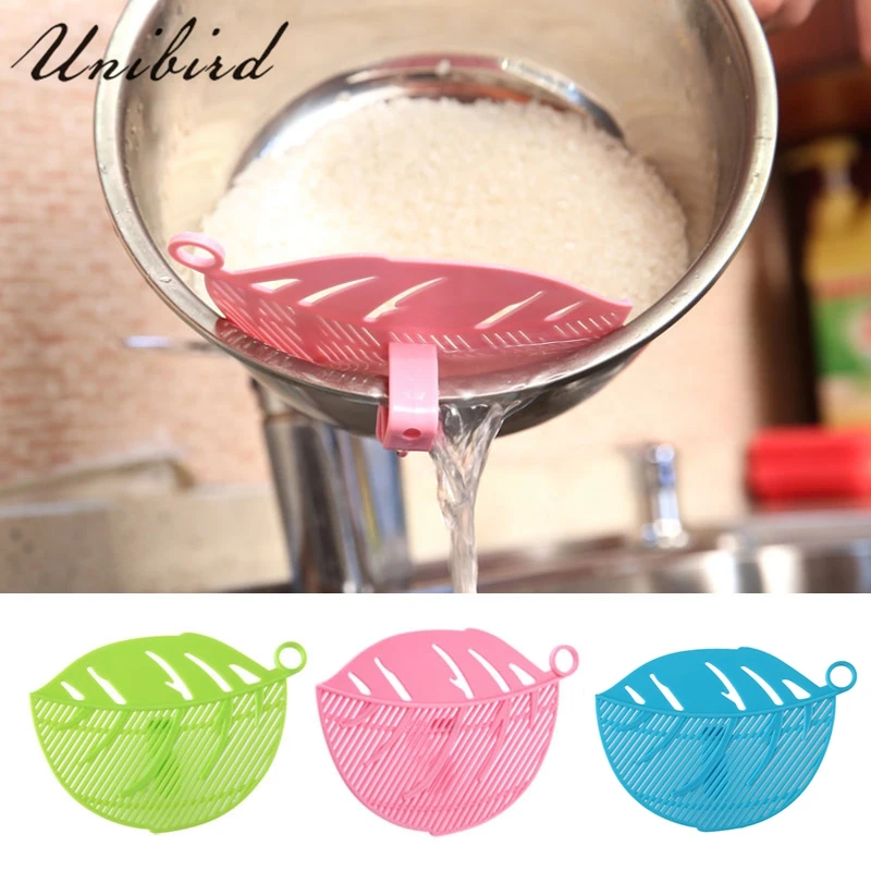 

1Pc Rice Wash Colanders & Strainers Drain Board Spaghetti Noodles Pasta Pan Kitchen Gadget Tool for Cleaning Fruit&Vegetables