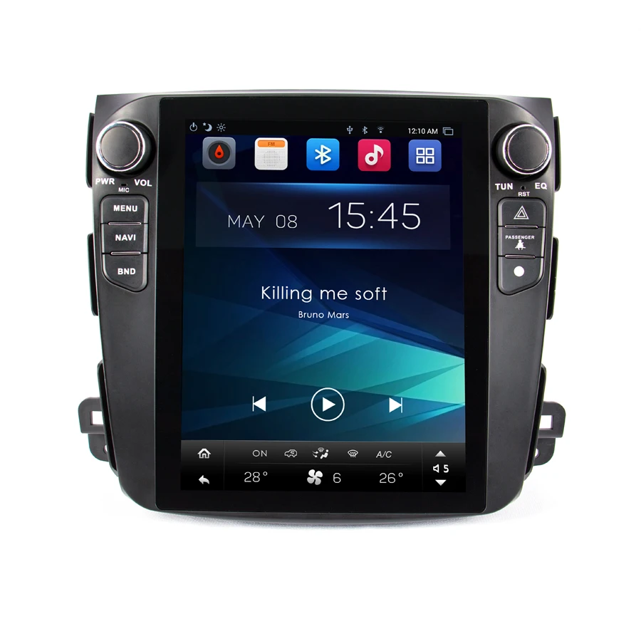 

Otojeta vertical screen tesla head units quad core Android 7.1 Car Multimedia GPS Radio player for Mitsubishi outlander 07-11