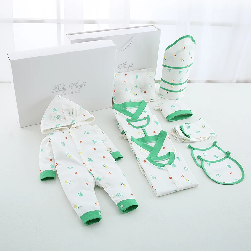  19/18pieces/0-3Months Spring Autumn Newborn Baby Clothing 100%Cotton Kids Clothes Suit Unisex Infan