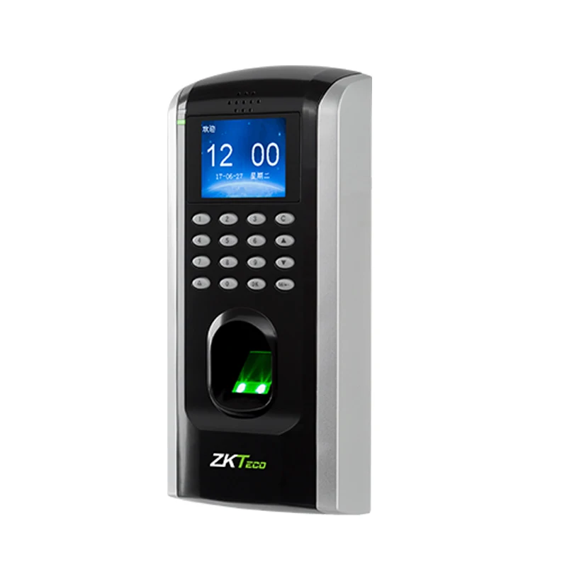 Небольшой и элегантный дизайн автономный ZKTeco F7 контроль доступа биометрическое