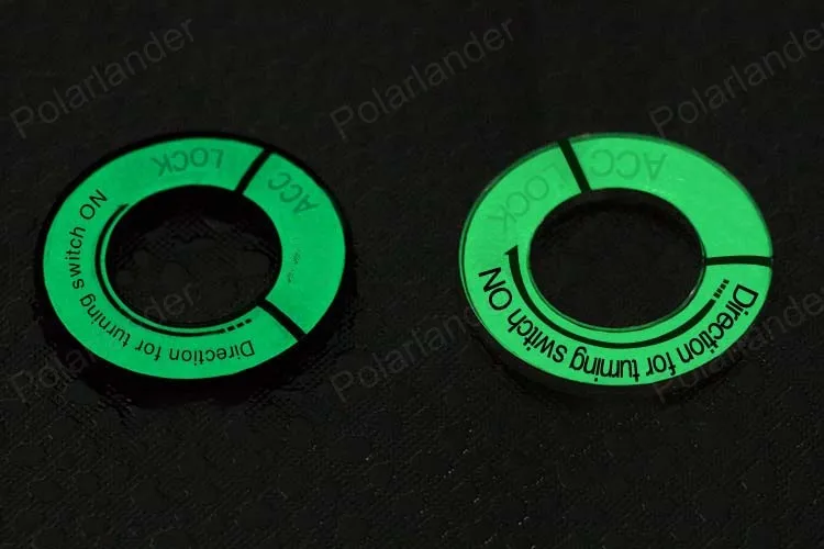 Светящееся кольцо зажигания для Peugeot 206 207 2008 4008 5008 Citroen 408 301 307 508 Sega C4L C5 Elysee|peugeot