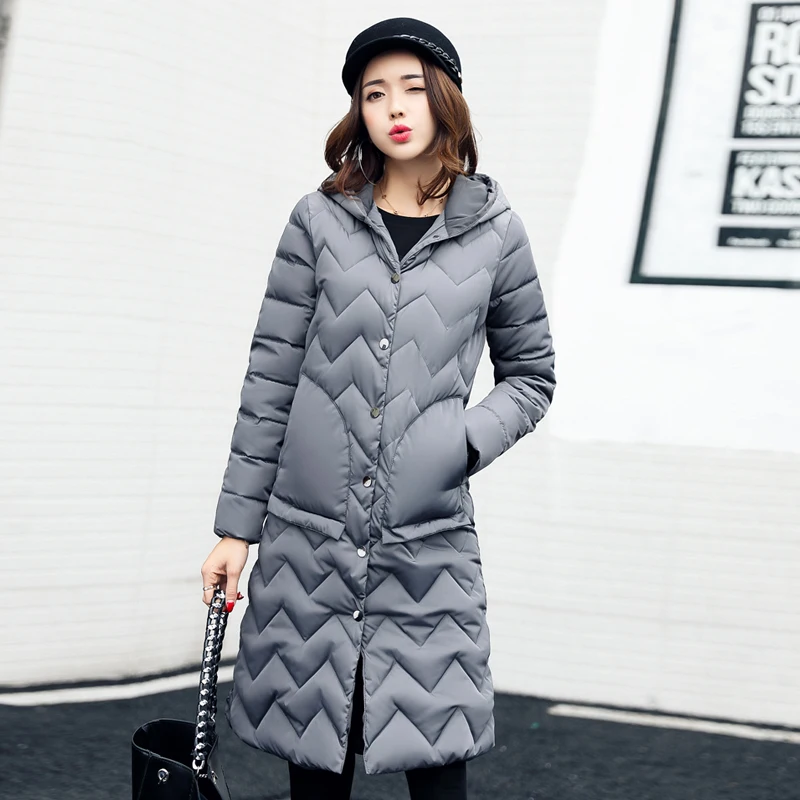 Winter Jacket Women Plus Size Thick Slim Coat Large Fur