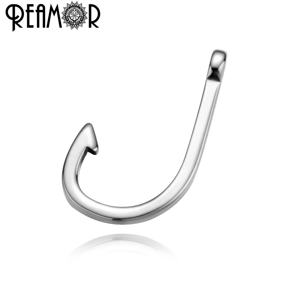 Искусственные застежки крючки REAMOR из нержавеющей стали 316L для рукоделия