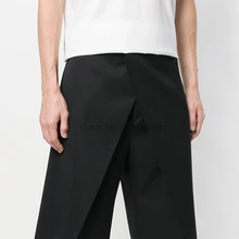 Новая мужская одежда стилист волос GD модные оригинальные Подиумные повседневные складные шорты плюс размер костюмы 27-46