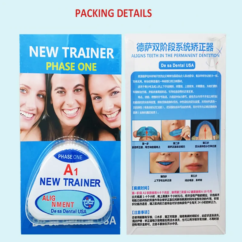 Высококачественные зубные ранцы для выравнивания зубов|braces mouthpiece|dental toothtrainer