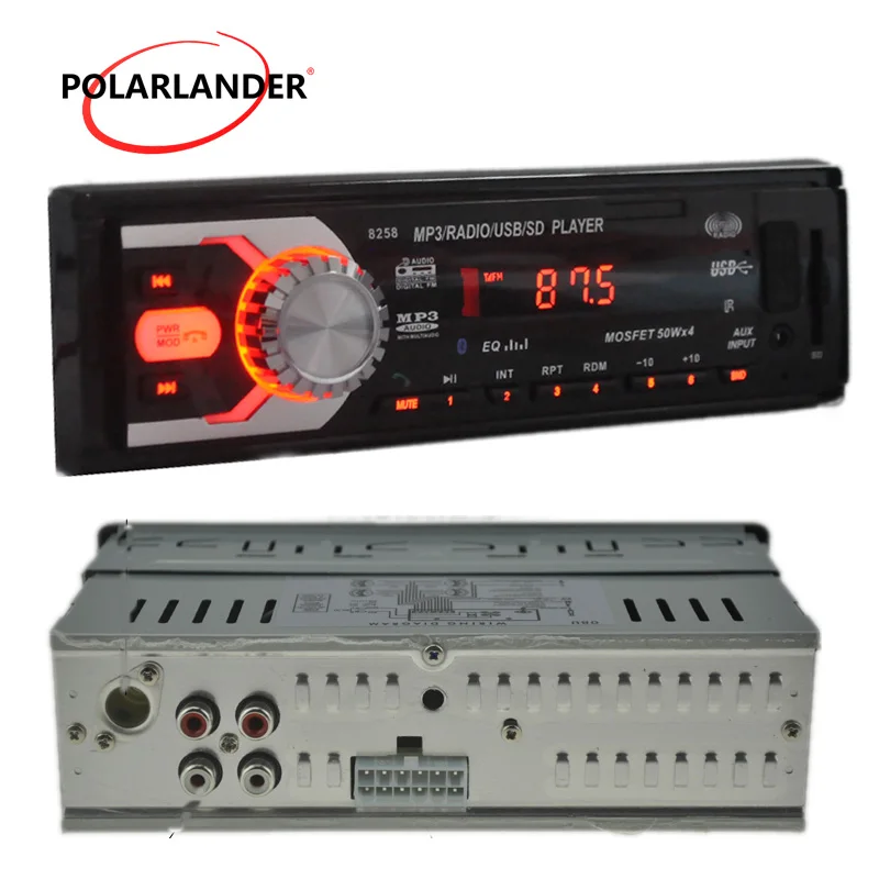 Авторадио радио Кассетный проигрыватель 1 din 12 V Радио стерео аудио WMA/MP3/WAV bluetooth hands