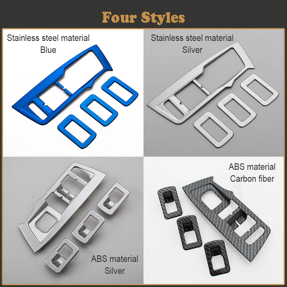 Atreus для Volkswagen Tiugan MK2, аксессуары для VW Tiguan, автомобильные стеклоподъемные панели, накладка, авто наклейки