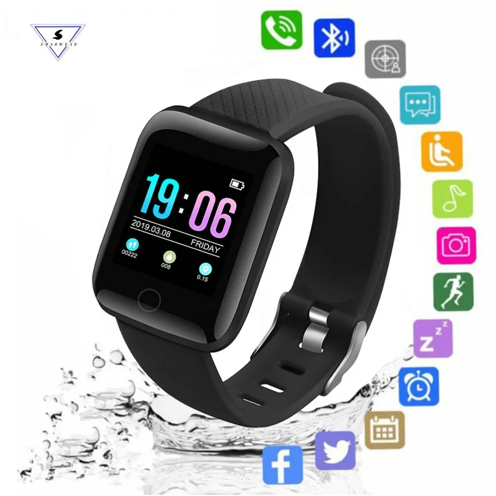 

D13 Smart Watch 1.3 Inch Men Women For Android Apple Phone Waterproof Heart Rate Tracker Blood Pressure Oxygen Sport Smartwatch