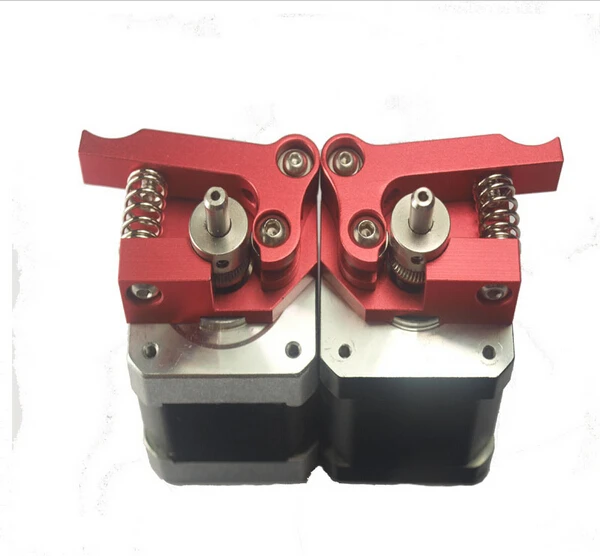 

dual extruder for Reprap Prinrbot Replicator Dual head kit ,3D printer all metal Extruder Upgrade kit with 2 nema17 step motors