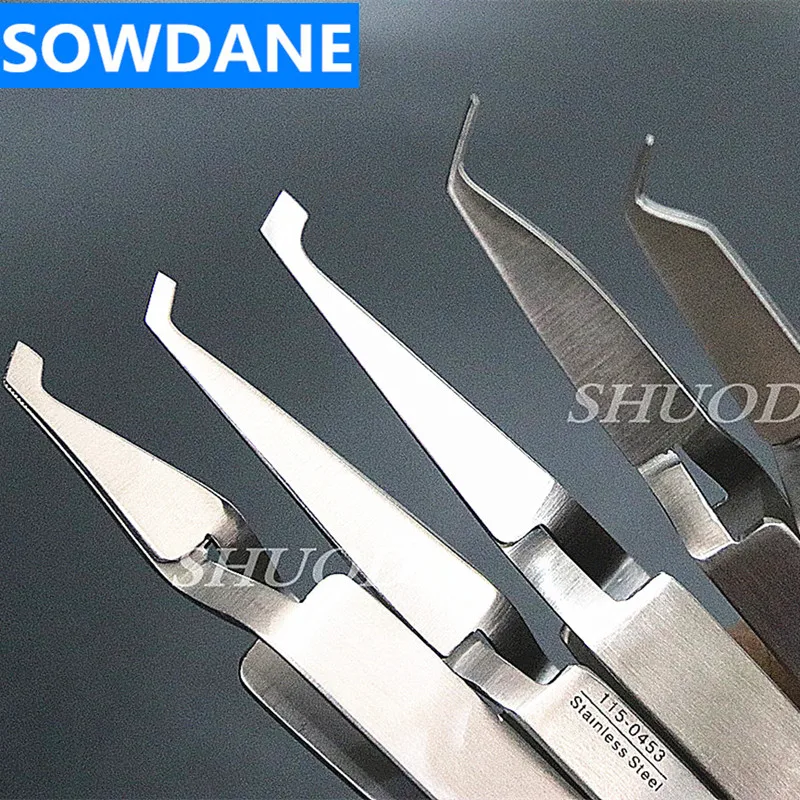 Denta Orthodontic Bracket Buccal Tube Bonding Tweezer Holder Placer Instrument Dentist Tool