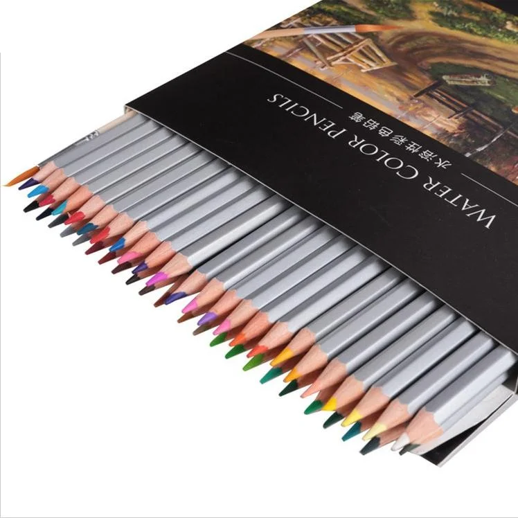 

art marker pen Safe Non-toxic Lead Water Soluble Colored Pencils Watercolor Pencils For Writing Drawing School Supplies Painting