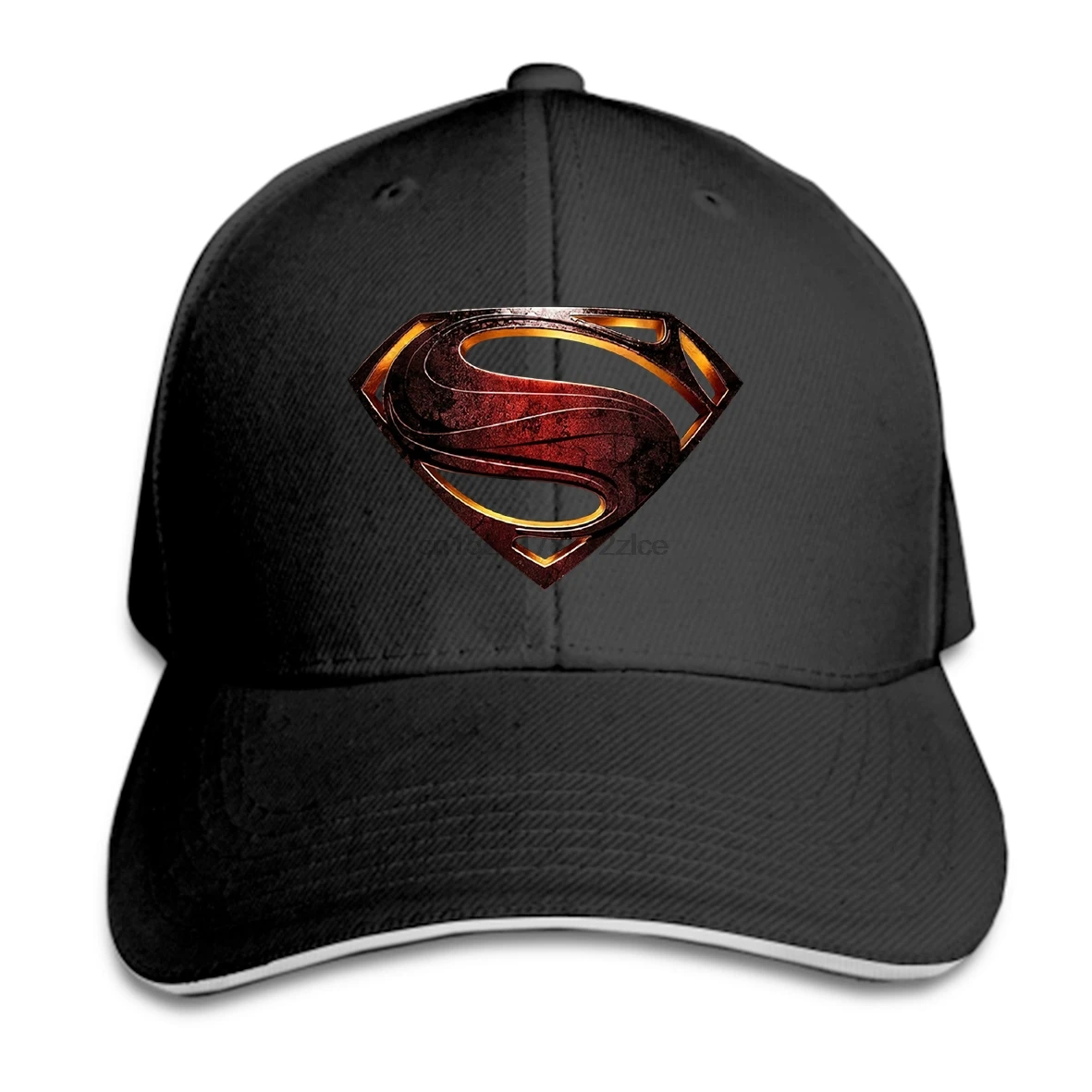Print Custom Baseball Cap SUPERMAN Logo MAN OF STEEL Movie