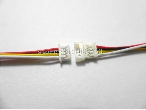 20 Pairs Micro JST 1.25 4-Pin Male & Female Connector Plug Wires Cables 100m