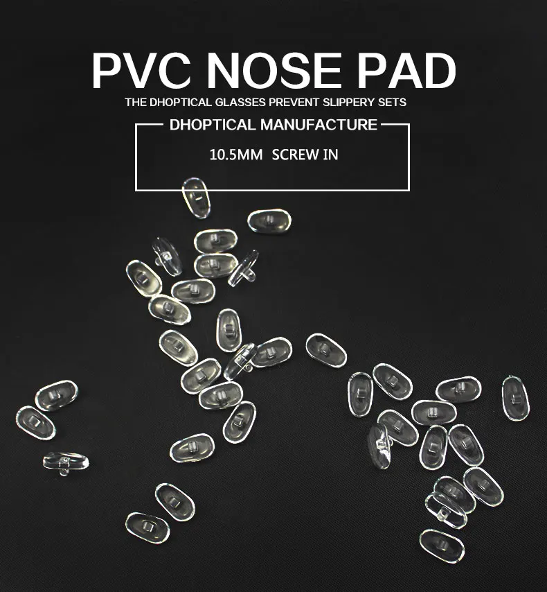 

Free shipping PVC nose pads,LOW PRICE, eyeglass nose pads,2000pcs glasses nose pads, eyewear part,P-003 ,