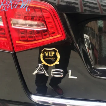 

2pcs 3D Metal Car Styling VIP Emblem Stickers For Subaru XV Forester Outback Legacy Impreza XV BRZ Tribeca