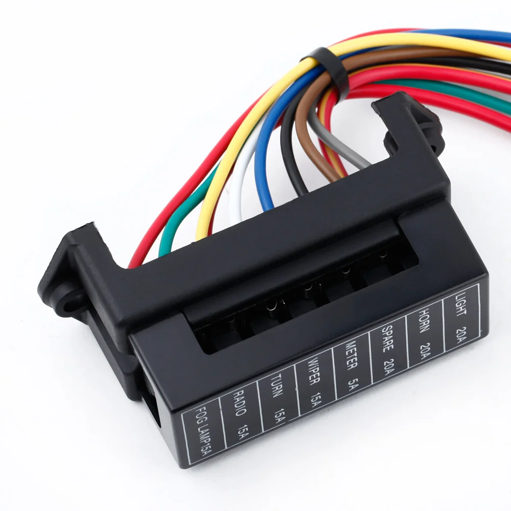 4 /6 /8 /12 Way DC32V Circuit Car Trailer Auto Blade Fuse Box Block Holder ATC ATO 2 input 4 6 8 12 ouput Wire-in Fuses from Automobiles & Motorcycles on ...