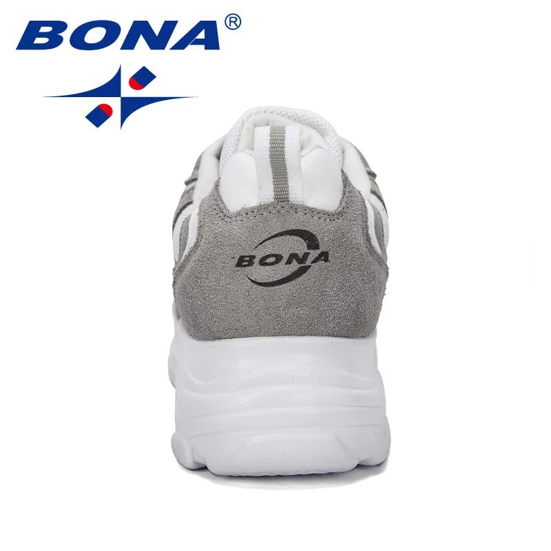 Günstige BONA 2019 Neue Designer Chunky Turnschuhe Frauen Vulkanisieren Schuhe Casual Mode Papa Schuhe Plattform Komfortable Korb Femme Krasovki