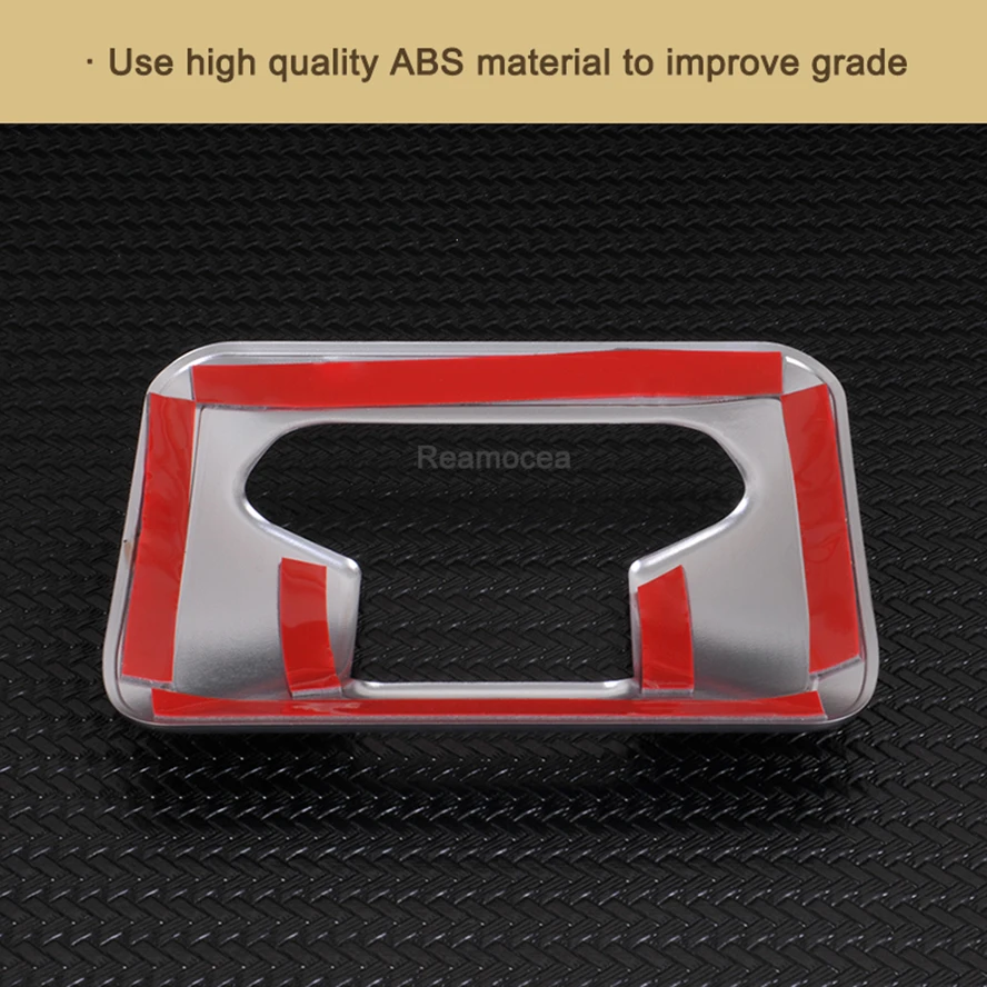 ABS Car Electronic Auto Handbrake Hand Brake Button Panel Trim Cover Styling Sticker Fit for VOLVO XC6070 V60 S60 Accessories