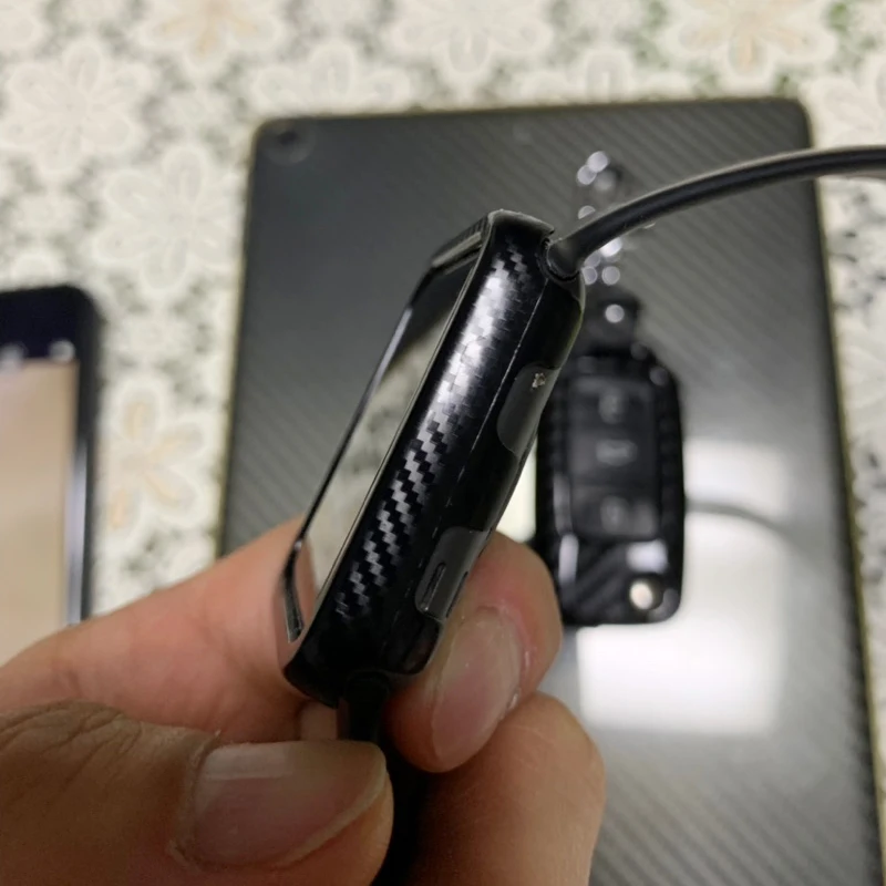 Чехол Laforuta для Apple Watch 5 Крышка Ультратонкая рама Углеродный бампер iWatch серии 4 3