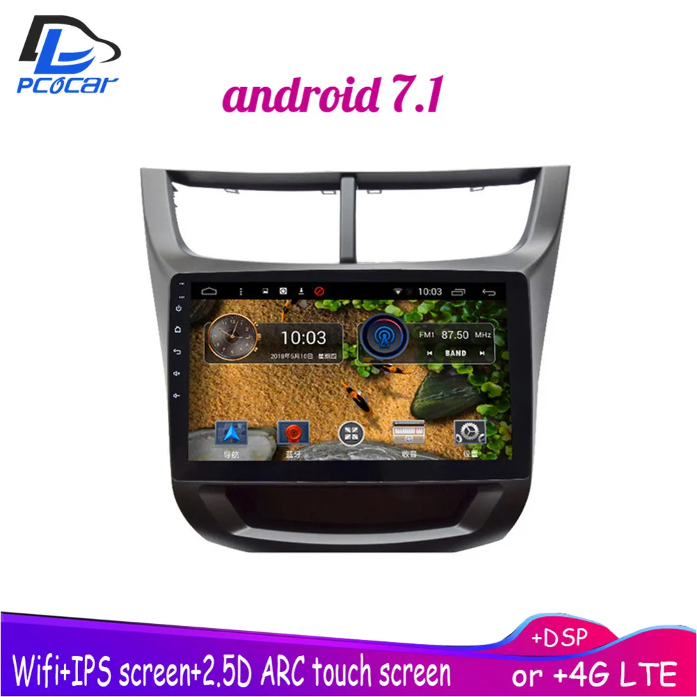 4 г LTE Android 8 1 Автомобильный gps мультимедийный видео радио плеер в тире для Chevrolet Sail 3