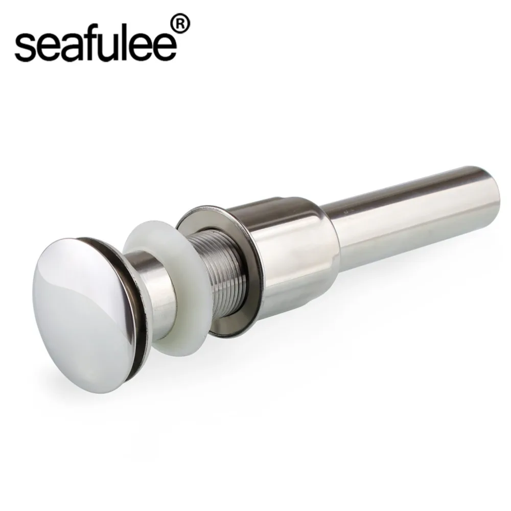 

Bathroom basin Vanity Vessel Sink Pop Up Drain Without Overflow